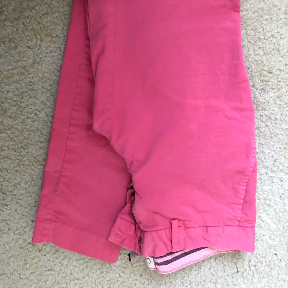 Lands End “Canvas” Dusty pink slim chino pant